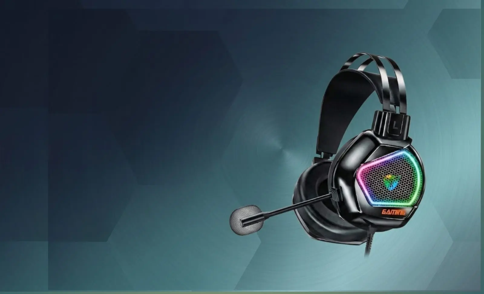 High-Performance RGB USB Gaming Headset with High Sensitivity Mic (G601)