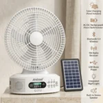 Andowl Q-312 Loadshedding Fan with Solar Panel from ahsanbuyza.com