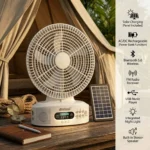 Rechargeable Solar Fan for Loadshedding in South Africa