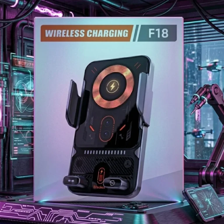 Best Wireless Car Charger South Africa: F18 15W Auto-Clamping Mount