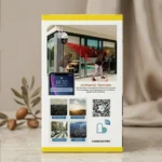 Weatherproof and waterproof design of the Andowl Q-S902 WiFi security camera in an outdoor setting.