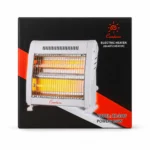 Condere quartz heater South Africa portable 800W electric room heater front box view
