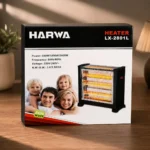 2400W portable electric heater South Africa HARWA LX-2801L product box