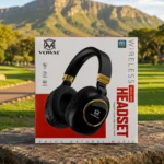 Affordable wireless headphones South Africa outdoor product display VOWM headset