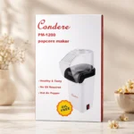 Condere PM-1200 hot air popcorn machine angle view